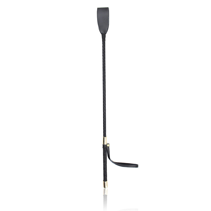 Boutique Slim Leather Riding Crop