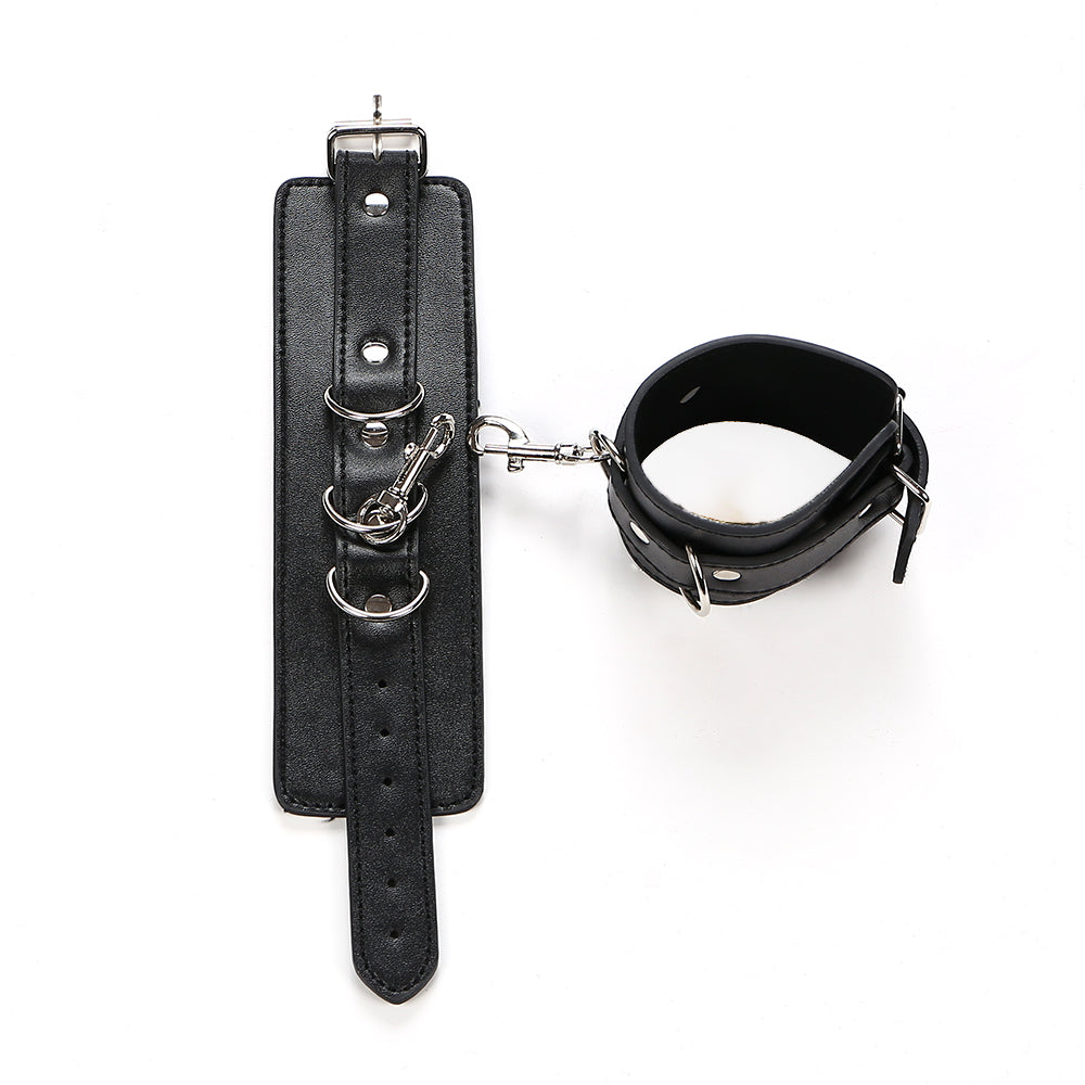 Prisoner of Passion Faux Leather Handcuffs