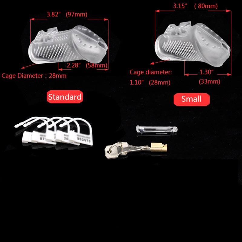 Torment Commander Male Chastity Cage