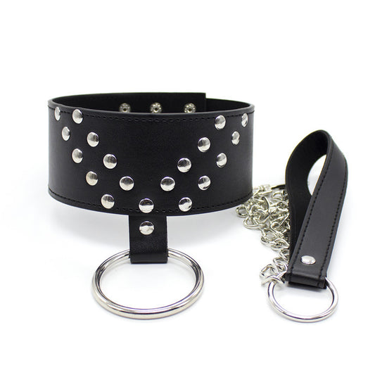 Cosplay Rivet Collar and Lead