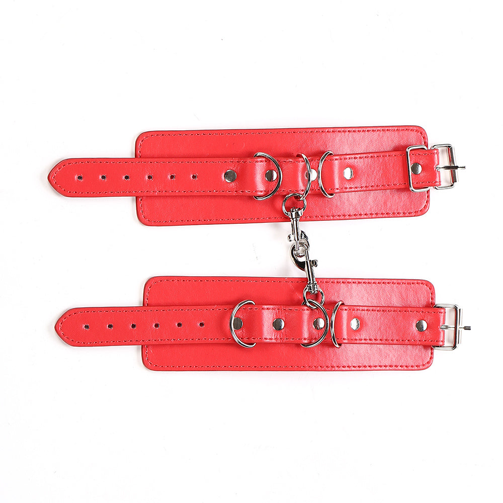 Prisoner of Passion Faux Leather Handcuffs