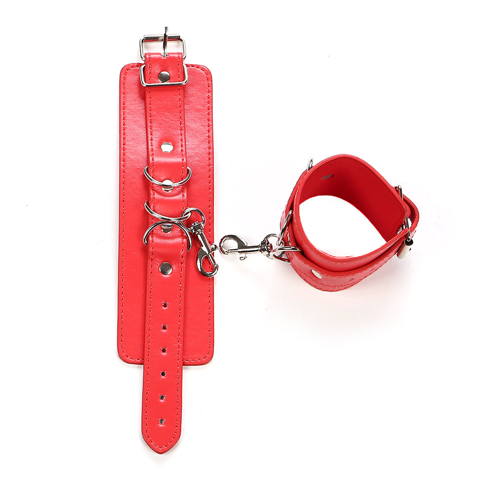 Prisoner of Passion Faux Leather Handcuffs