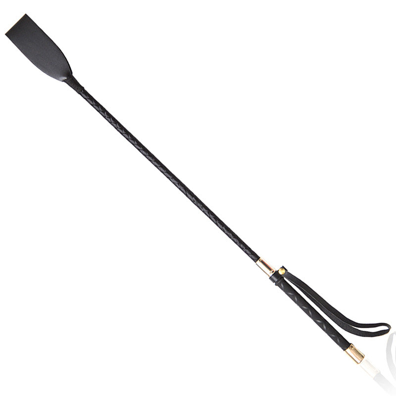 Boutique Slim Leather Riding Crop