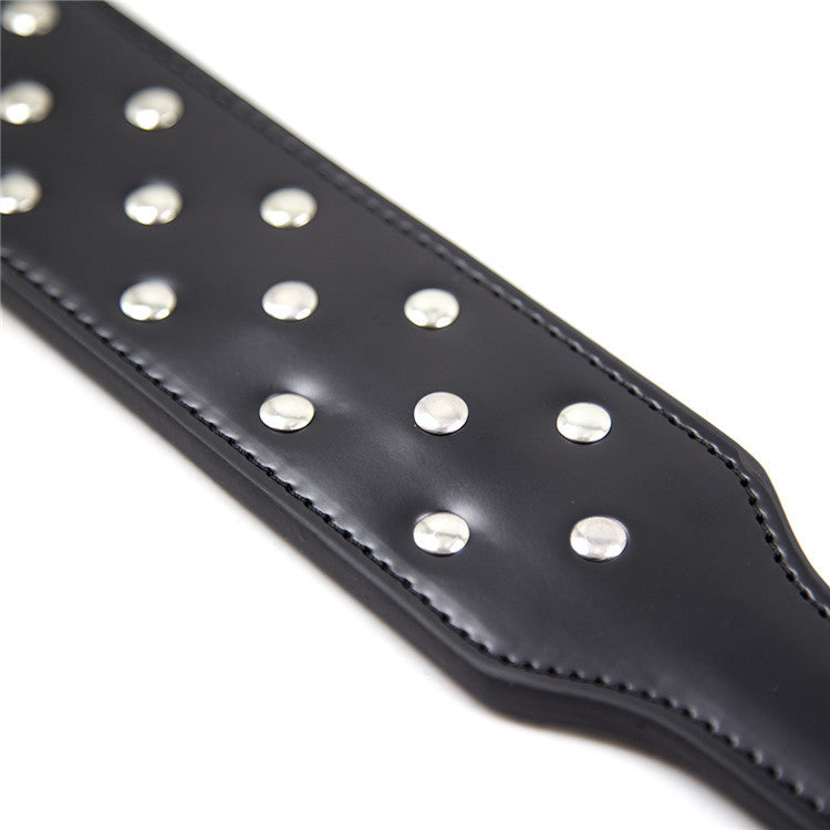 Studded Faux Leather Spanking Paddle