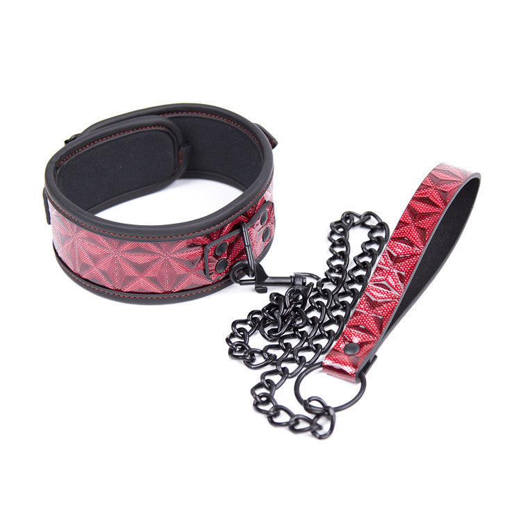 Aztec Bondage Collar and Lead