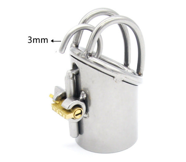 Urethral Tubed Chastity Cage