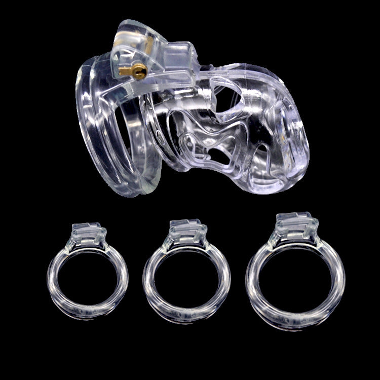 Lightweight ABS Plastic Male Chastity Cage