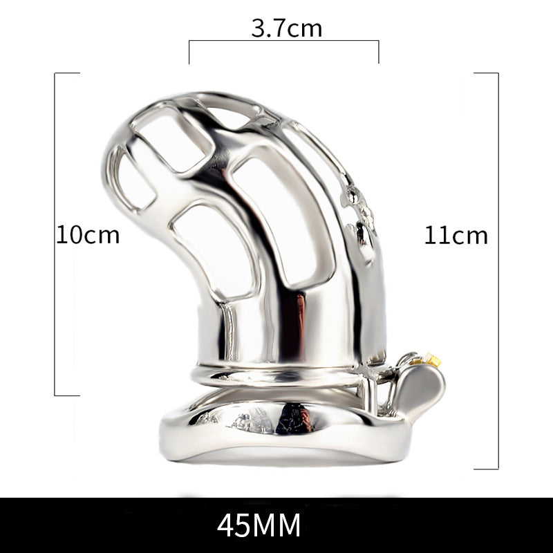 Pleasure Chamber Stainless Steel Chastity Cage