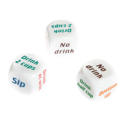 Acrylic Drinking Dice Game