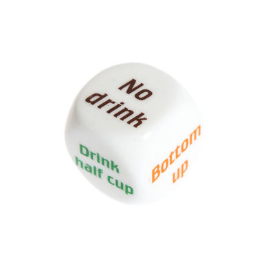 Acrylic Drinking Dice Game