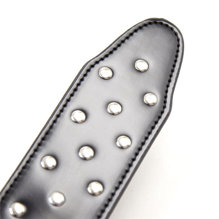 Studded Faux Leather Spanking Paddle