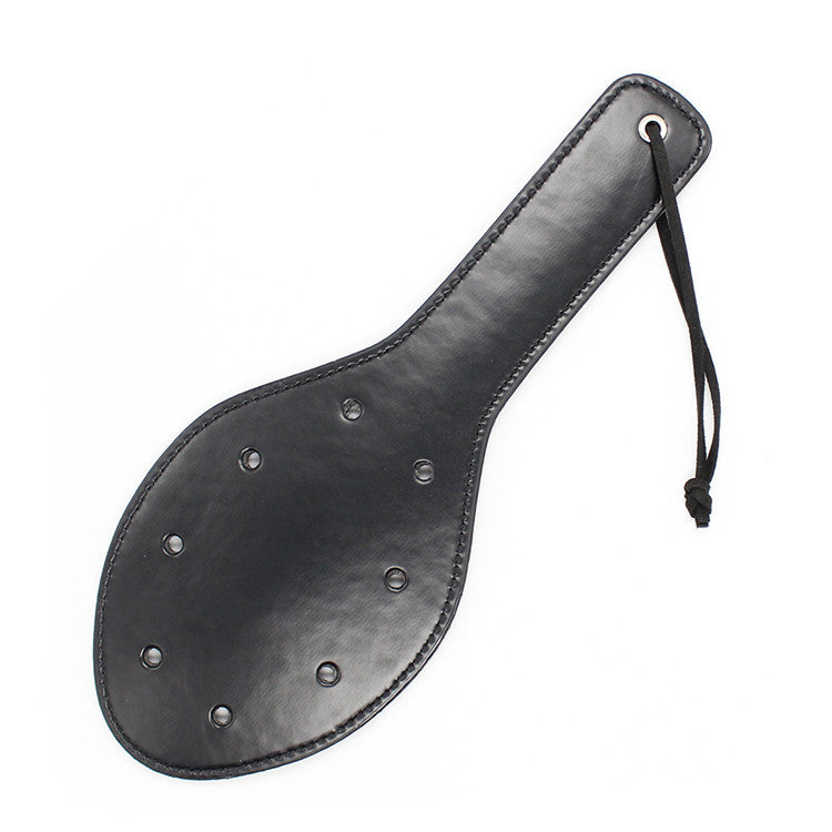 Faux Leather 8 Hole Indent Spanking Paddle