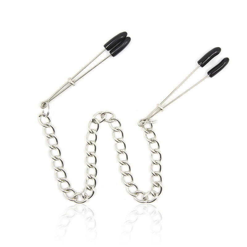 Adjustable Stainless Steel Chained Nipple Grips