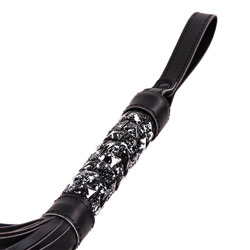 The 'Graffiti' Faux Leather Fronded Flogger