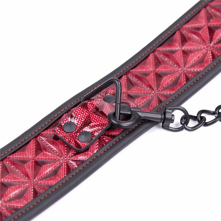 Aztec Bondage Collar and Lead