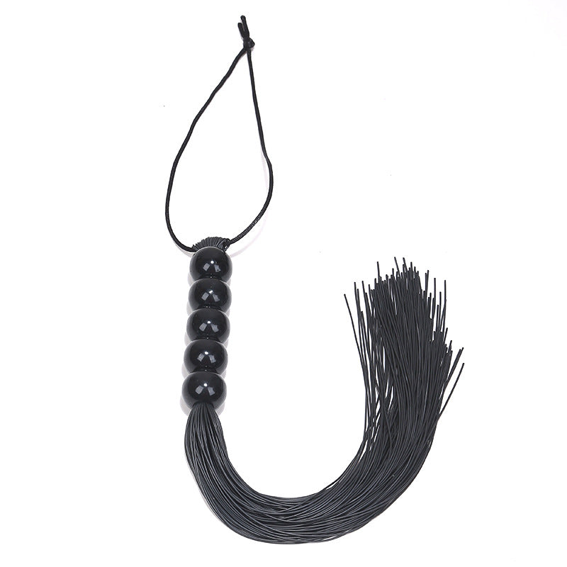 Silicone Tasselled Genital Flogger