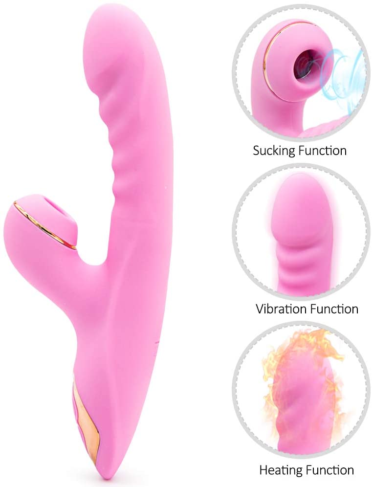 SALE!! Barbie Girl Double Vibrator with Heating Function and 7 Speed Modes