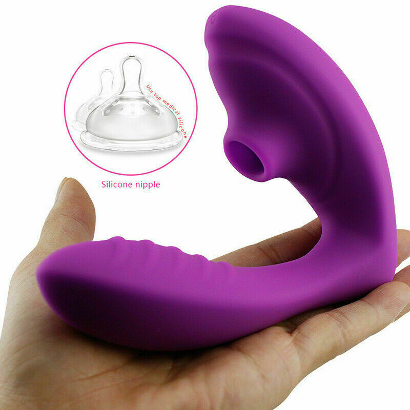 G-Spot and Clitoral Suction Vibrator Stimulator