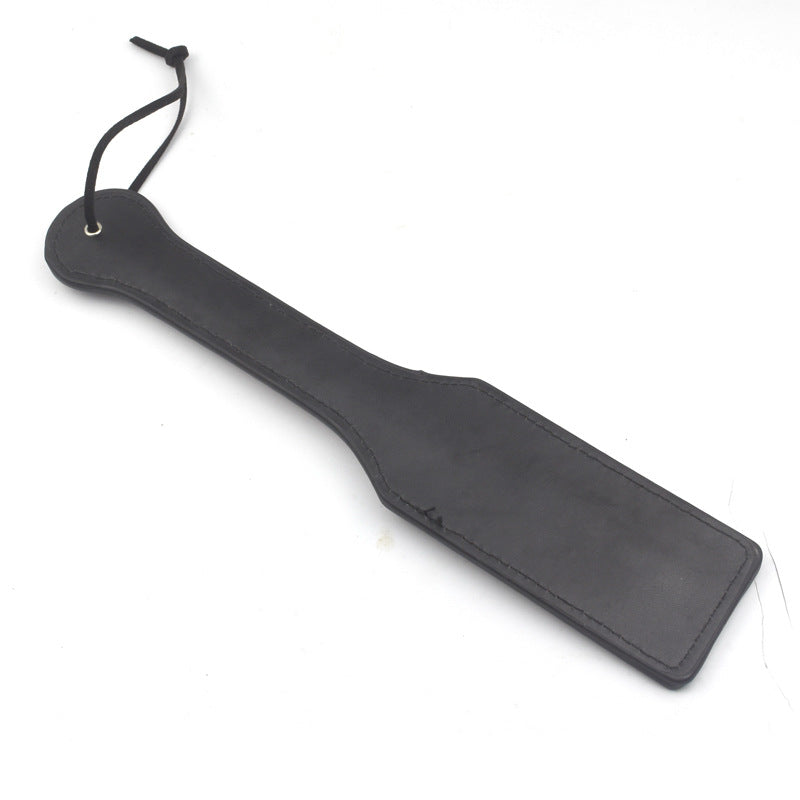 Black Faux Leather Spanking Paddle