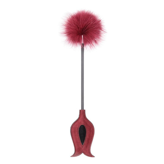 Red Bondage Feather Tickler