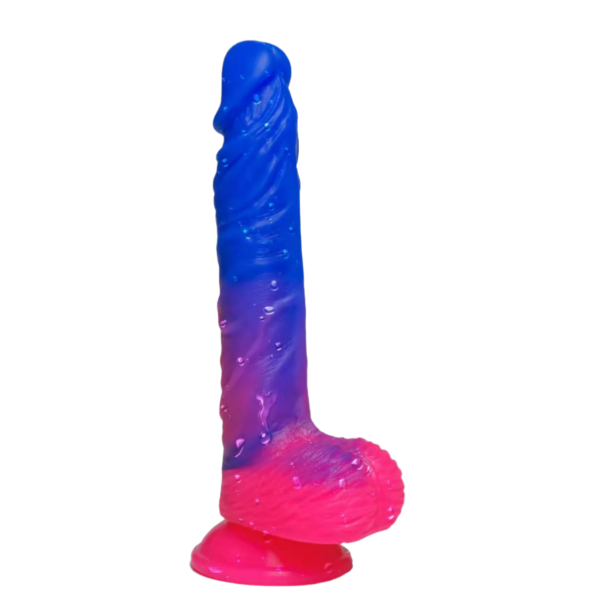 9 Inch Realistic Colourful Suction Cup Dildo