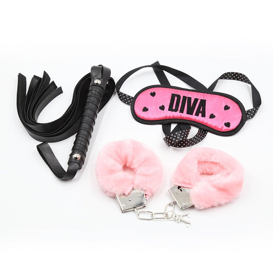 Queen Diva 3 Piece Bondage Kit