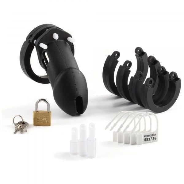 The Predator Silicone Chastity Cage