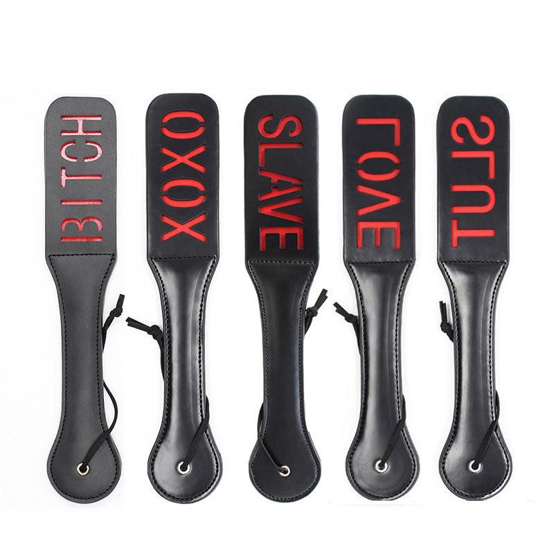 Imprint BDSM Paddle with Reverse Text