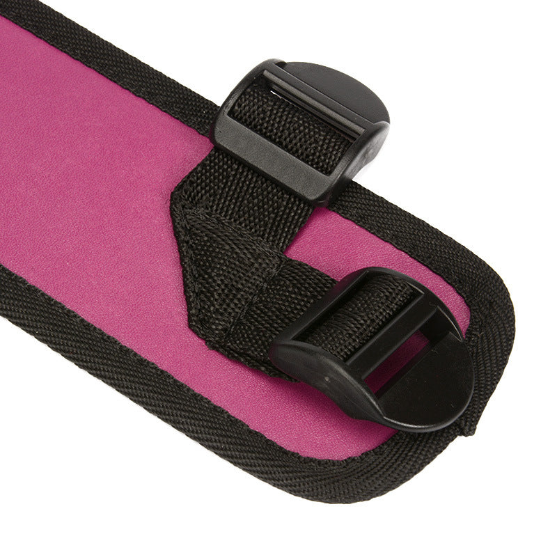 Purple Strap on Harness – Lace and Leather