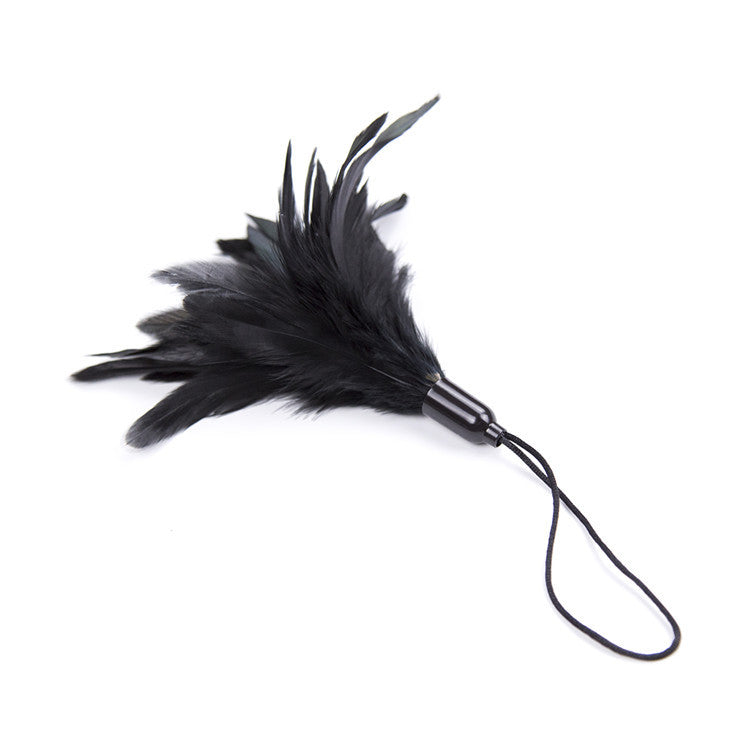 Black Feather Teaser with Hand Loop