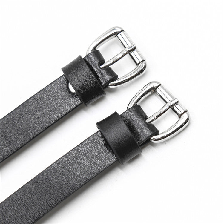 Faux Leather Leg Harness