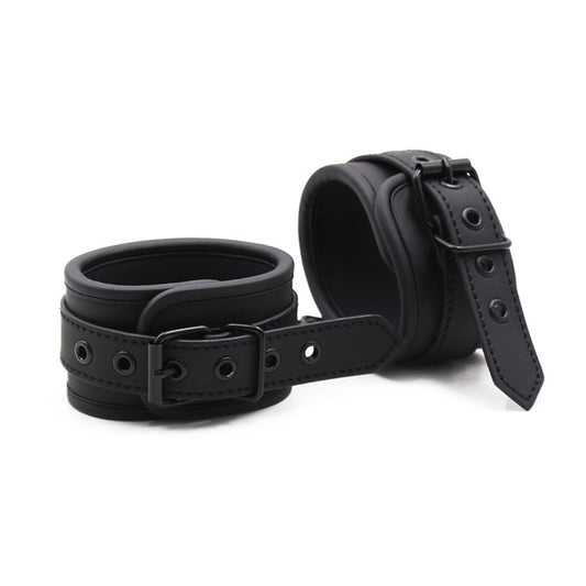 Midnight Black BDSM Handcuffs