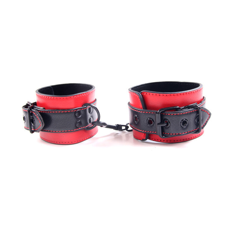 Beginners Black and Red Bondage Kit with Collar