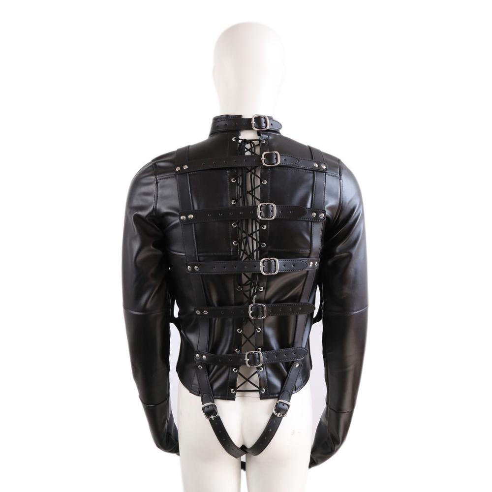 Strait Jacket with Crotch Strap – Lace and Leather