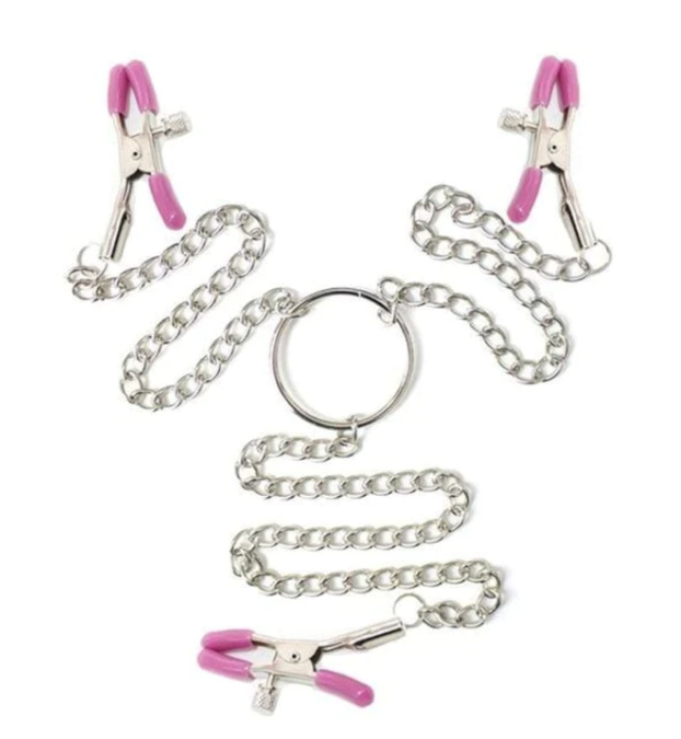 Kinky Metal Nipple and Clitoral Clamps